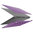 Frosted Hard Shell Case for Apple MacBook Air (13-inch) 2020 / 2019 / 2018 - Purple